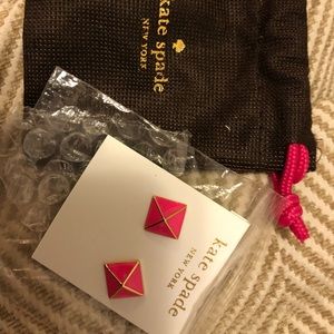 Kate spade pink earrings